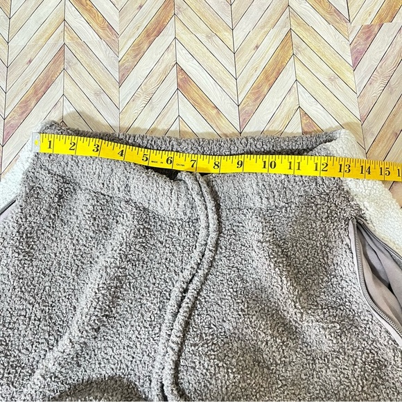 SKIMS COZY KNIT TEDDY 2 Pc Set Gray Chalk Soft Boucle Knit Snuggly Cozy Comfy - Picture 12 of 13